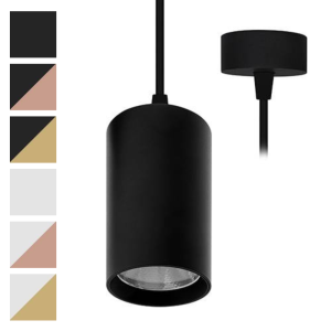 Decoratieve pendelarmatuur 25W MAT ZWART - INDIGO JACK 3 P