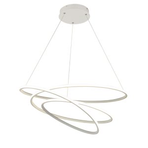 Pendel LED 88W 3000K dimbaar ø730mm Wit - FANTASIA BOA LED 73