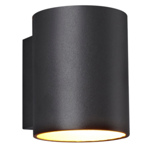 Wandlamp rond G9 Zwart / Goud - FANTASIA NIDUM R