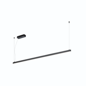 Pendel lineair LED 40W 3000K 1800mm dimbaar Mat zwart - FANTASIA GURI L 18