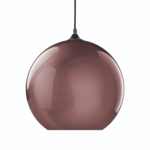 Pendel 1x E27 Ø400mm Koper / Roze - FANTASIA ROGODO 40